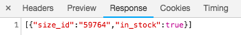 Response from /add.json endpoint